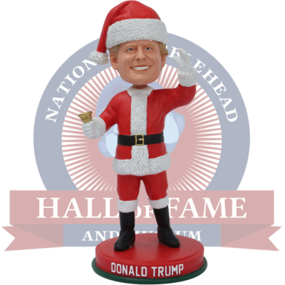 Donald Trump Santa Christmas Bobblehead