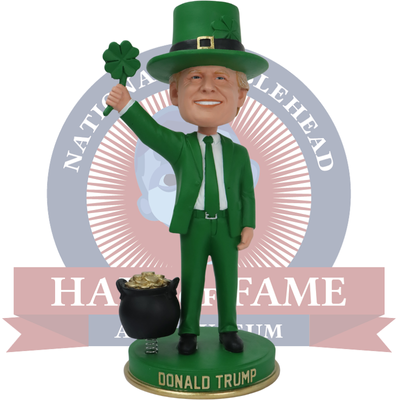 Donald Trump St. Patrick's Day Bobblehead (Presale)