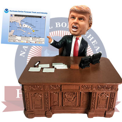 Donald Trump #SharpieGate Hurricane Map Bobblehead