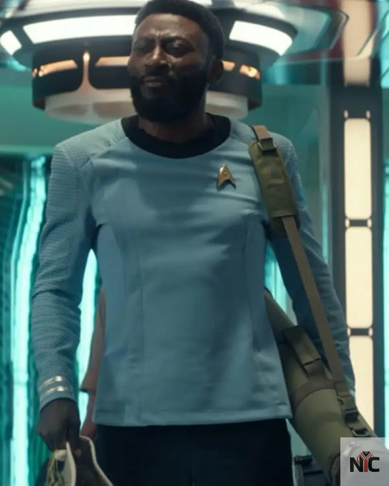 Dr. M’benga Star Trek Strange New Worlds Blue Uniform Jacket