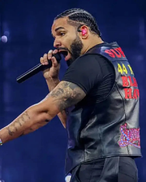 Drake Wireless Festival 2025 Black Vest