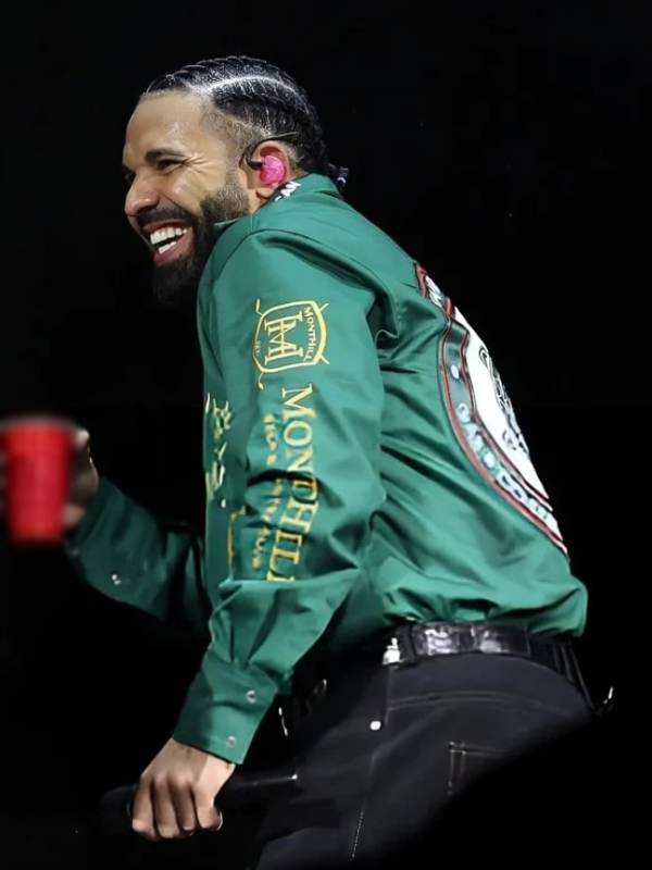 Drake Wireless Festival 2025 Green Shirt