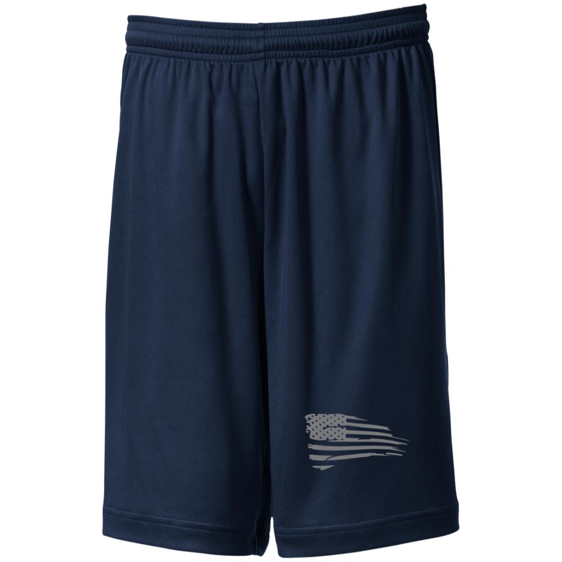 Distressed Flag Competitor Short