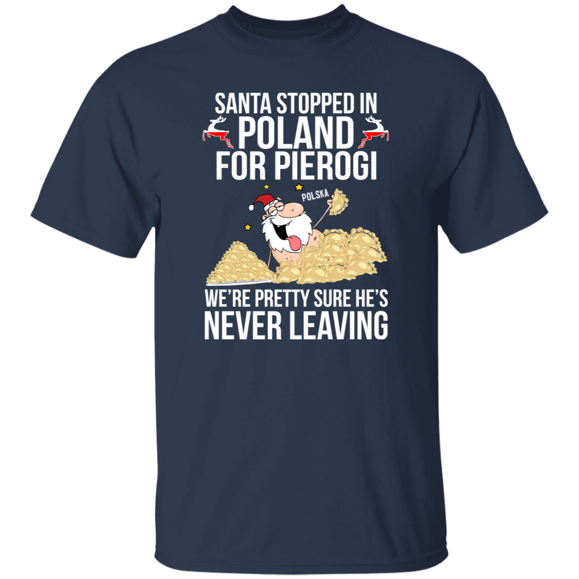 Santa Stopped in Poland for Pierogi