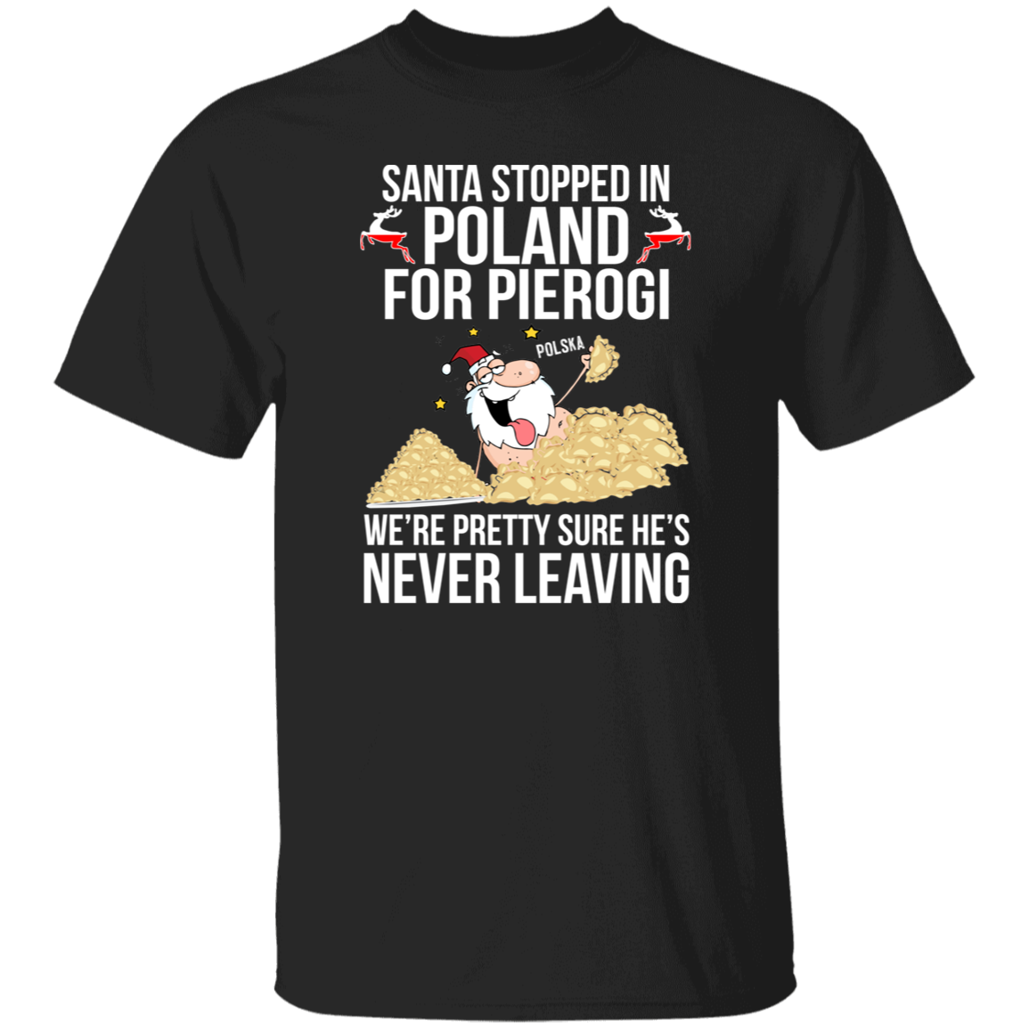 Santa Stopped in Poland for Pierogi