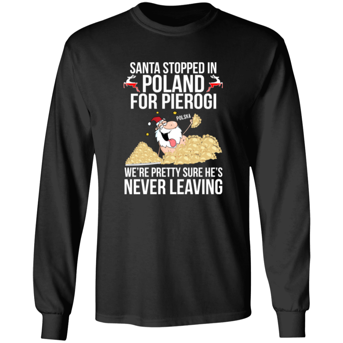 Santa Stopped in Poland for Pierogi