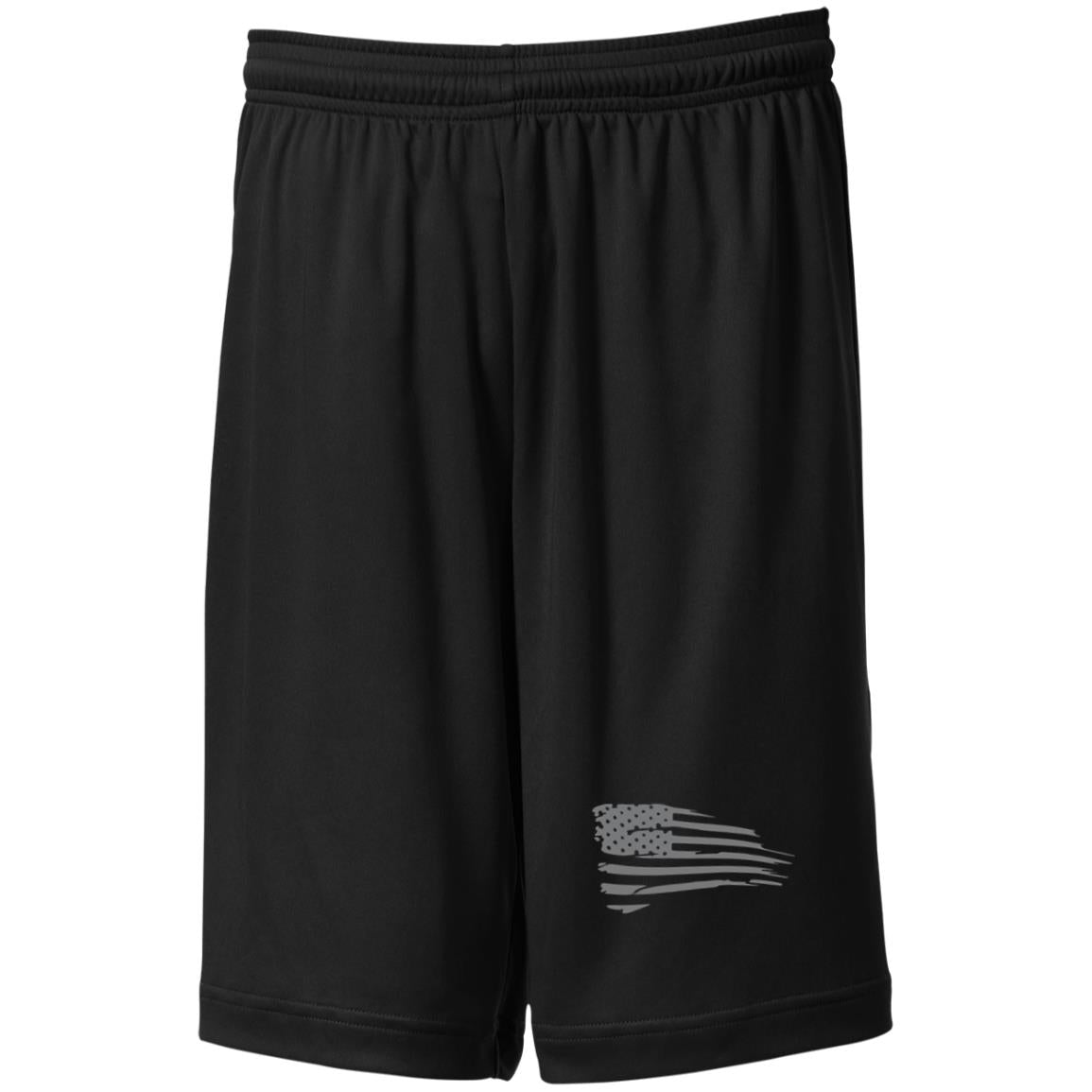 Distressed Flag Competitor Short