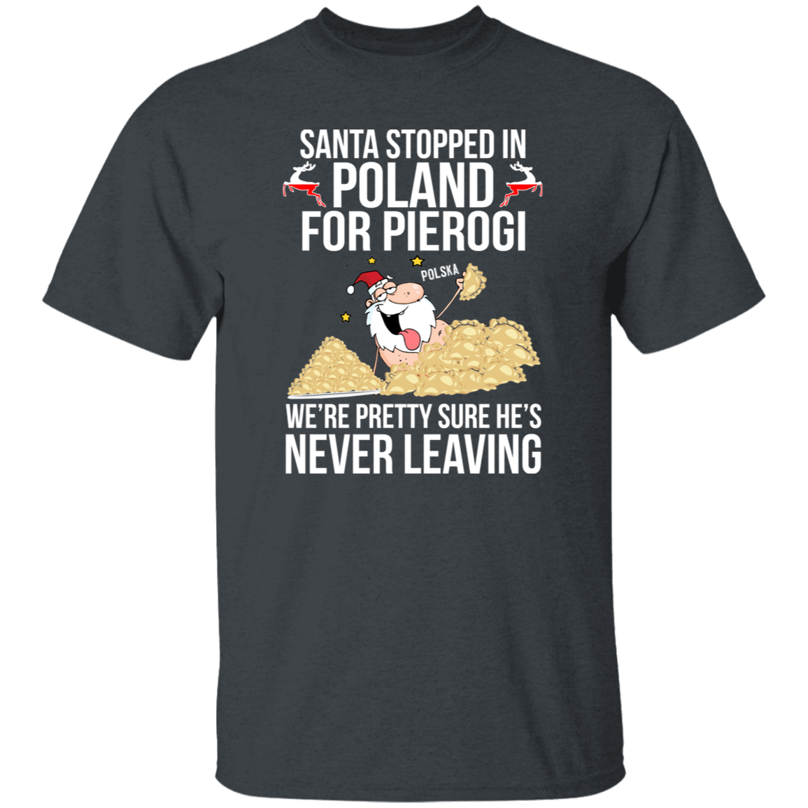 Santa Stopped in Poland for Pierogi
