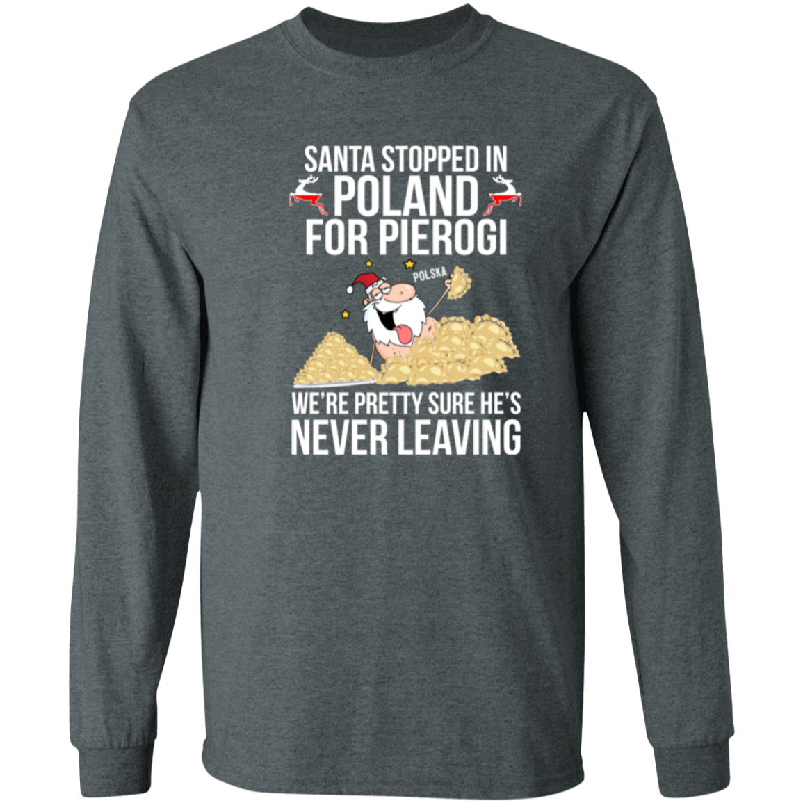 Santa Stopped in Poland for Pierogi