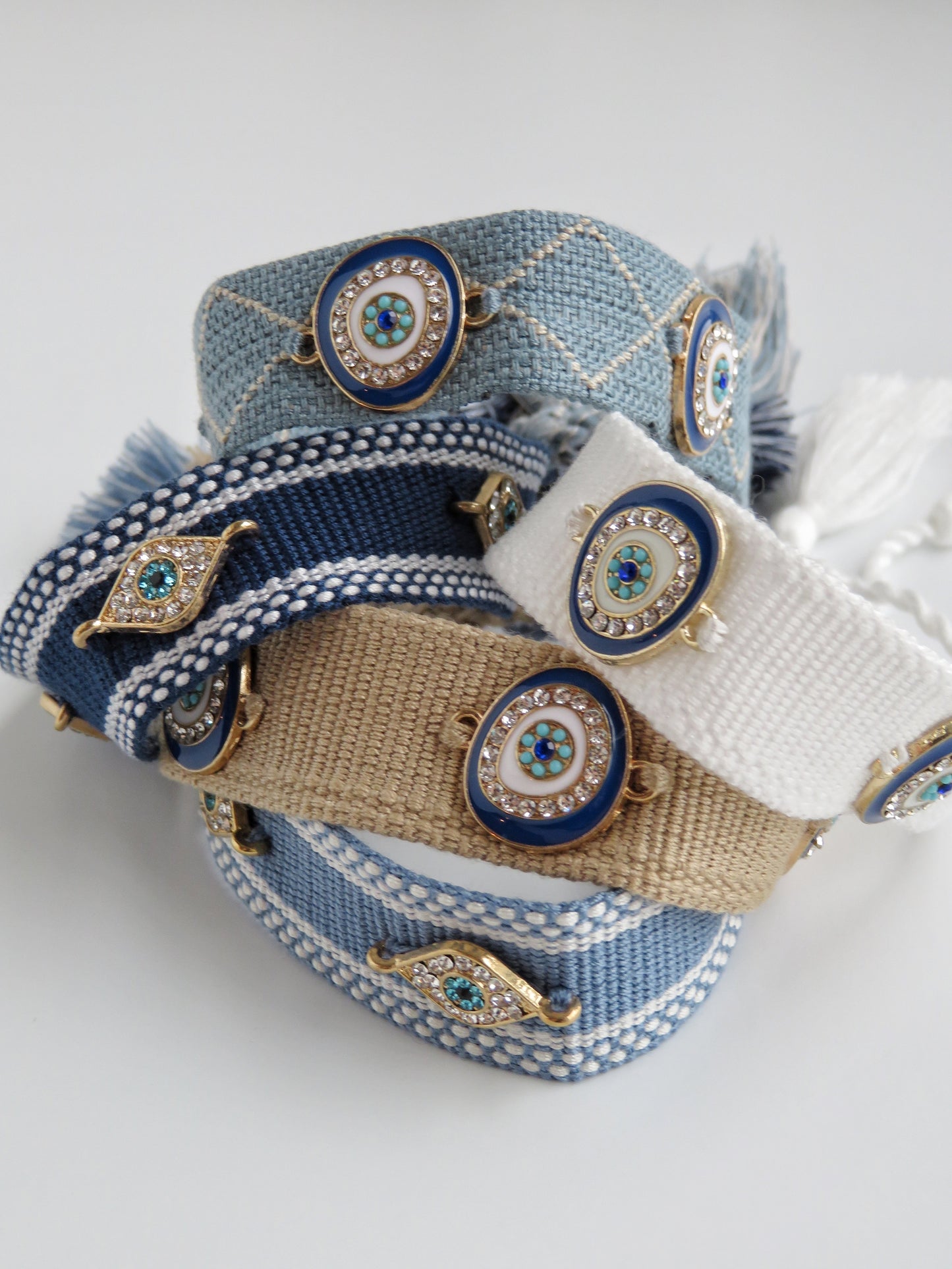 Evil Eye Tassle Bracelet