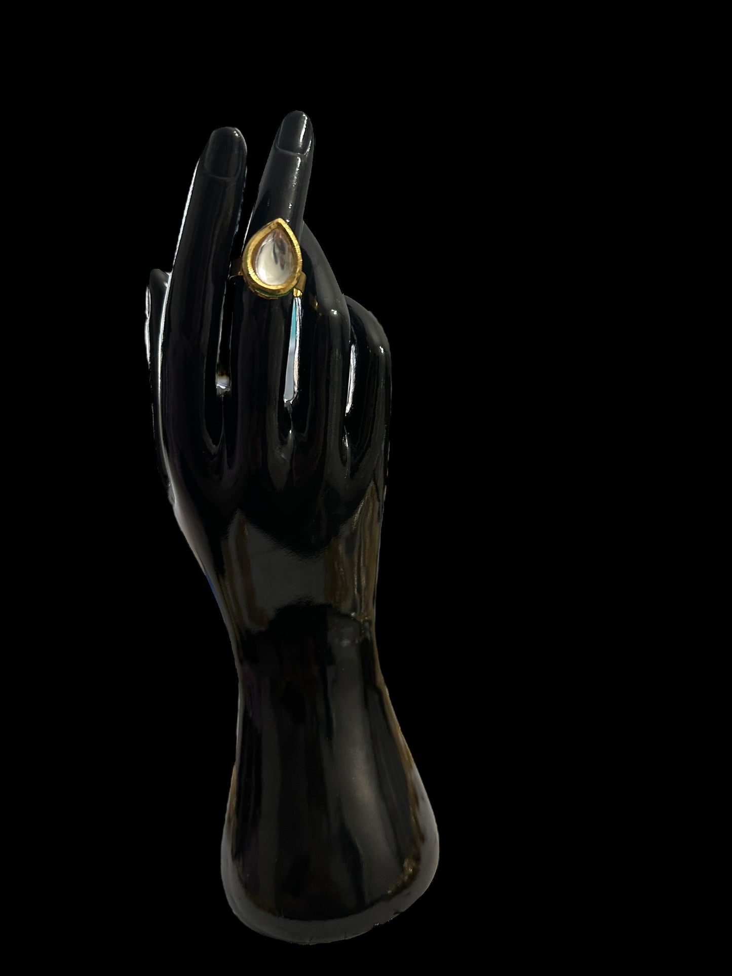 DJR18 Kundan statement ring ( READY TO SHIP)
