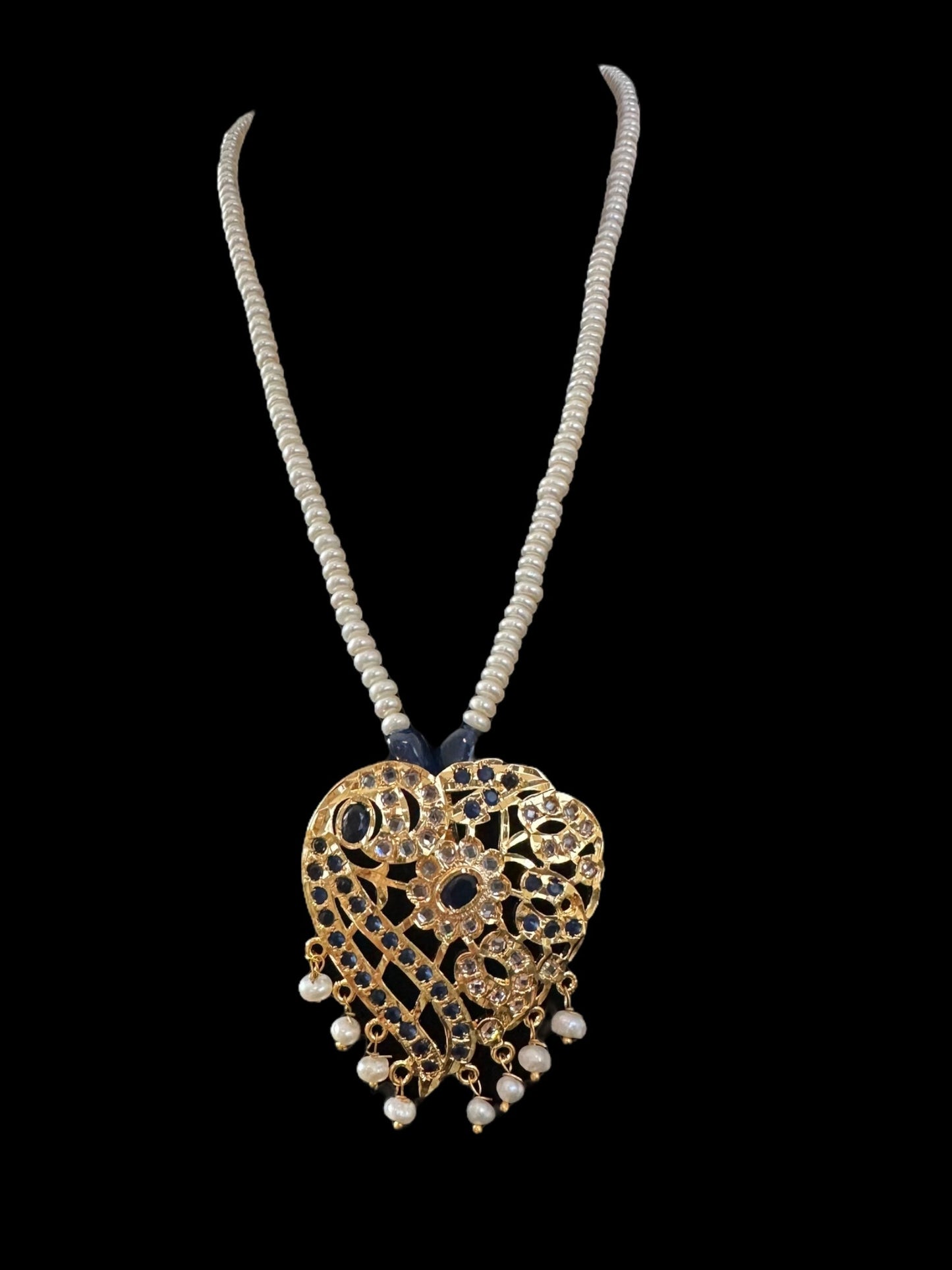 PS556 Akriti long pendant with earrings ( READY TO SHIP )