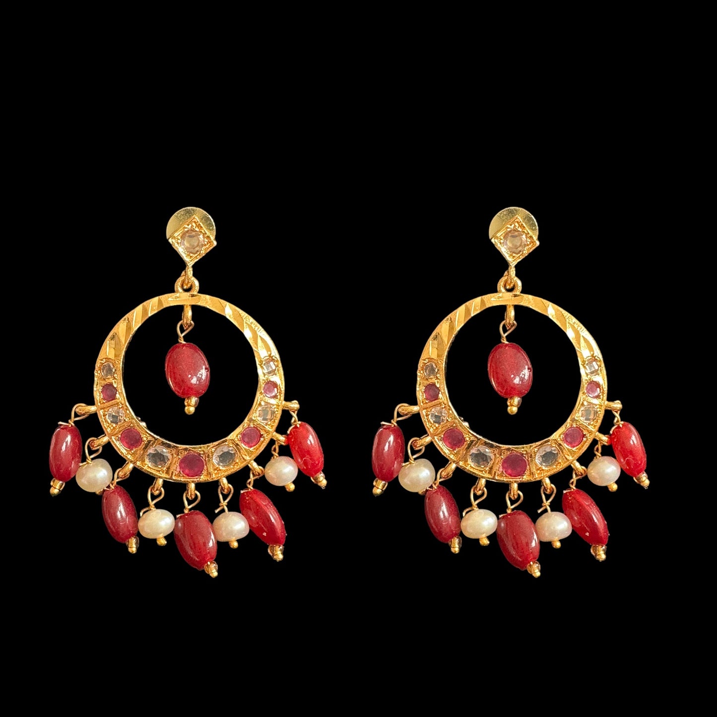 PS407 Tirmani in tourmaline beads( READY TO SHIP )
