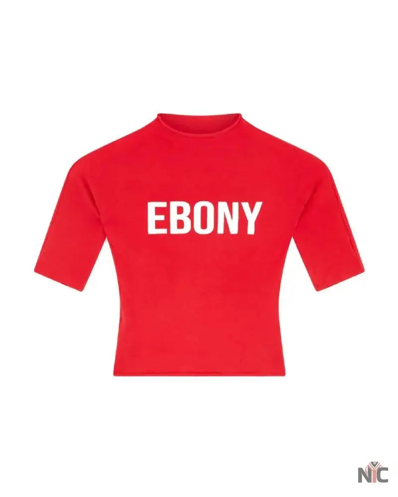 EBONY Top Red