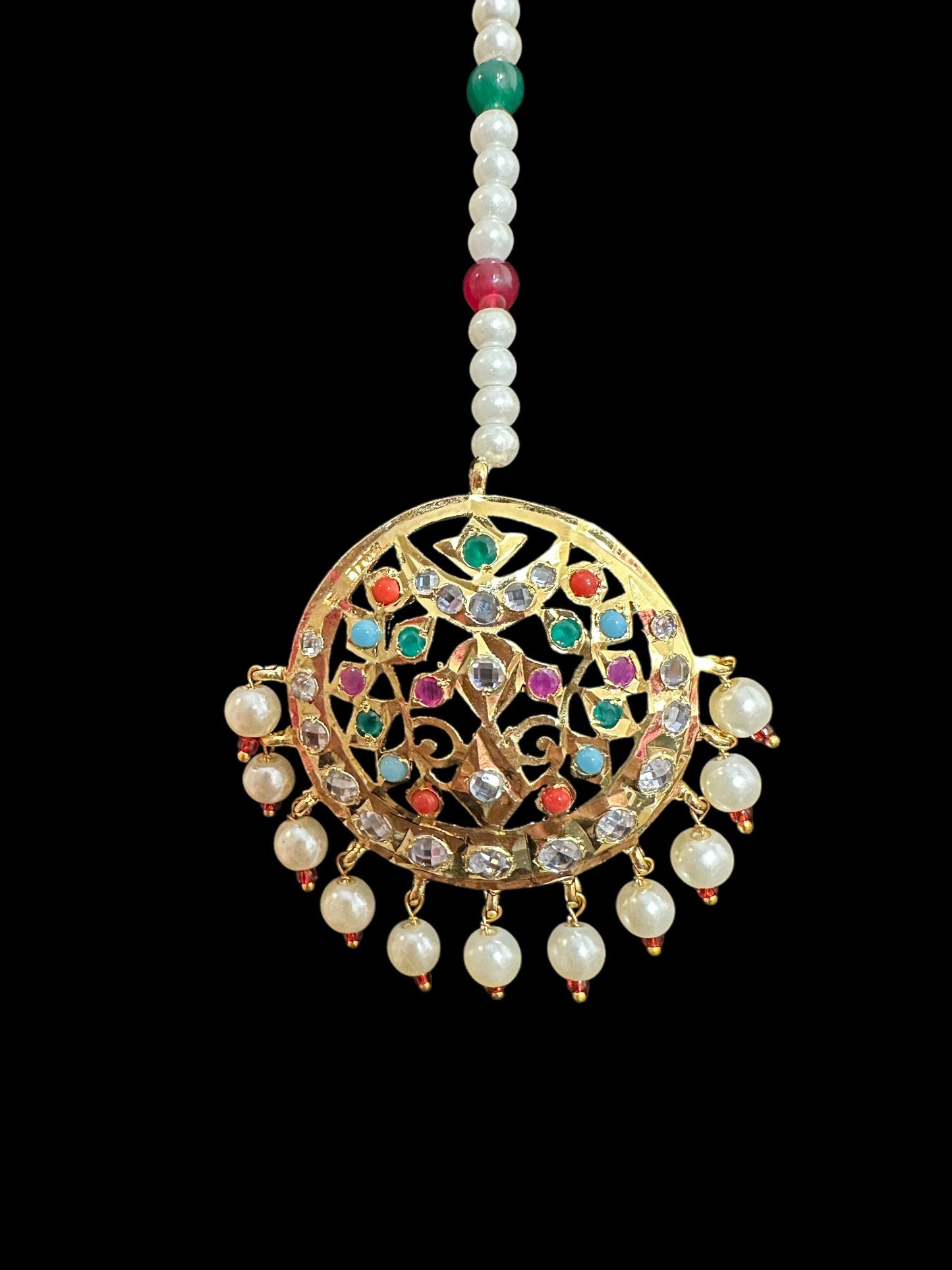 DJTK350 Avni tika In navratan ( READY TO SHIP )