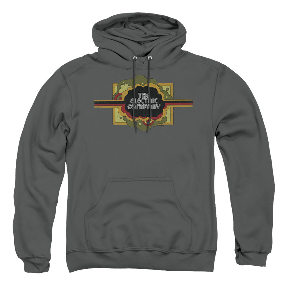 Electric Company Logo Mens Hoodie Charcoal Officially Licensed