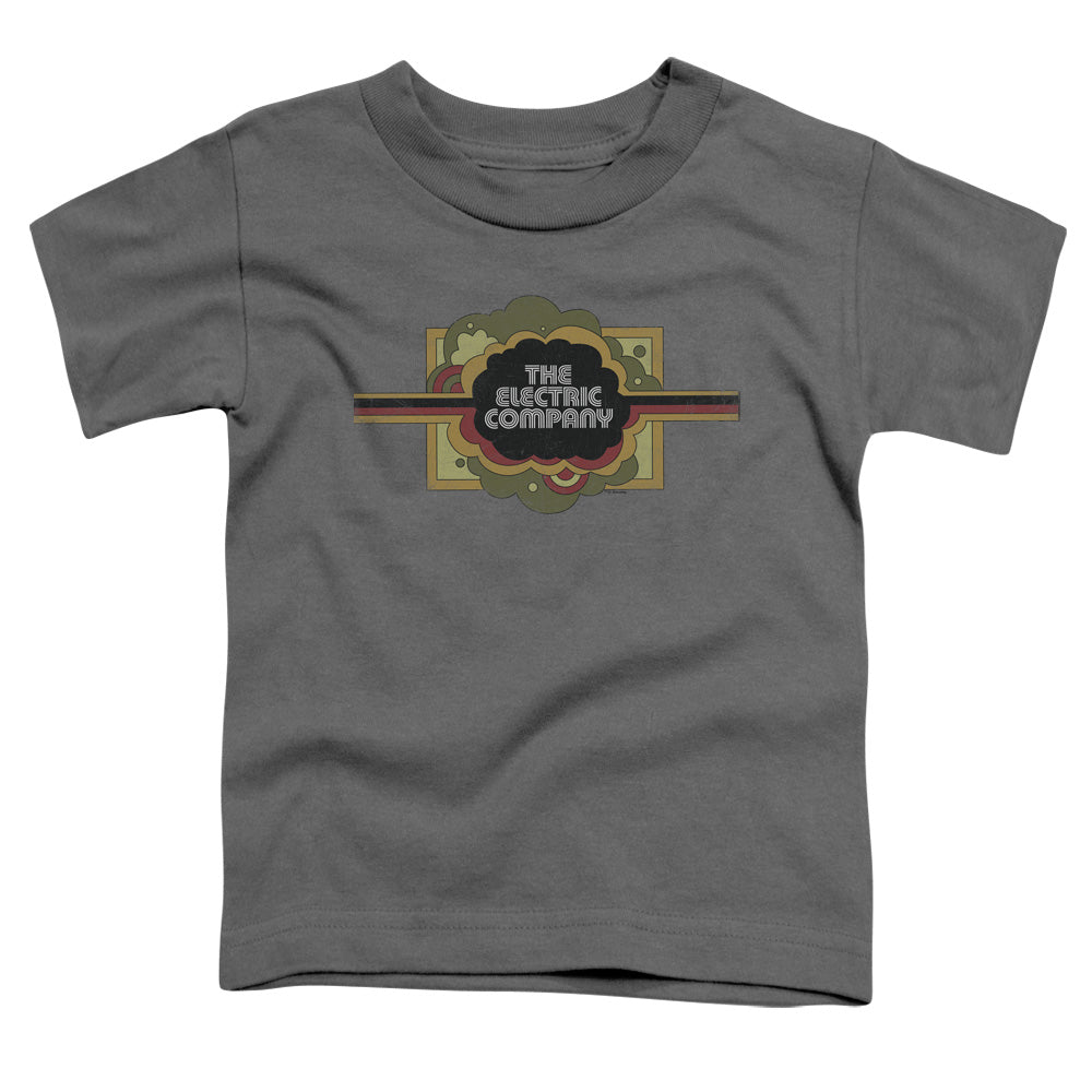 Electric Company Logo Toddler Kids Youth T Shirt Charcoal Officially Licensed