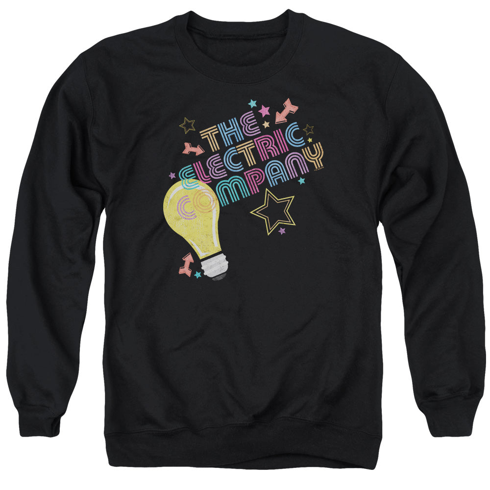 Electric Company Electric Light Mens Crewneck Sweatshirt Black