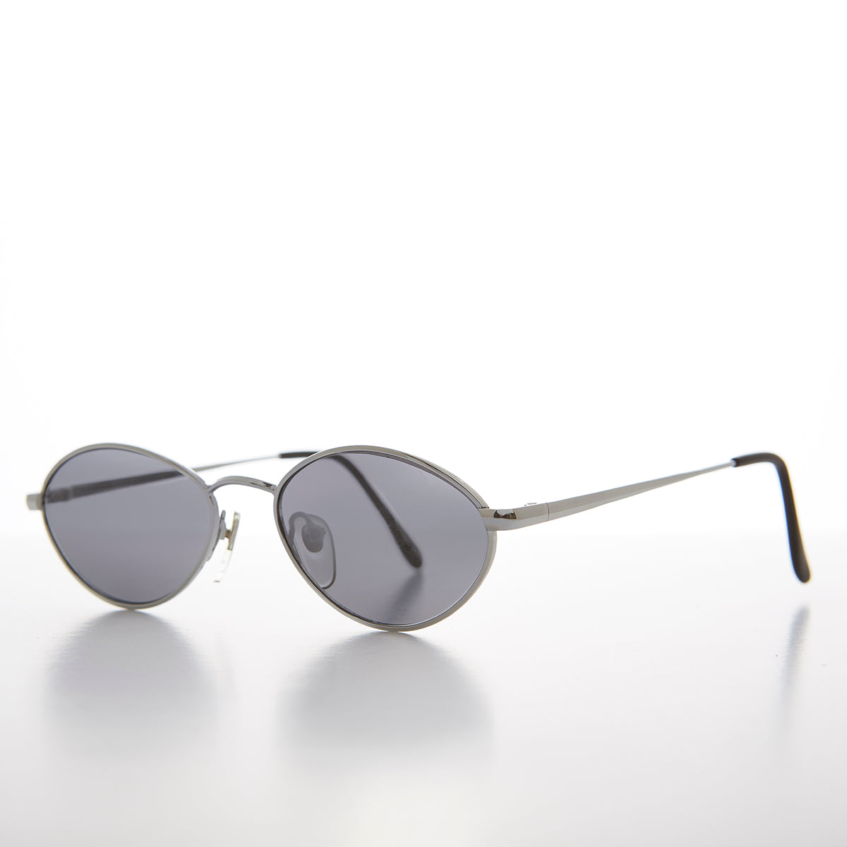 Oval Metal 90s Vintage Sunglasses - Ellery