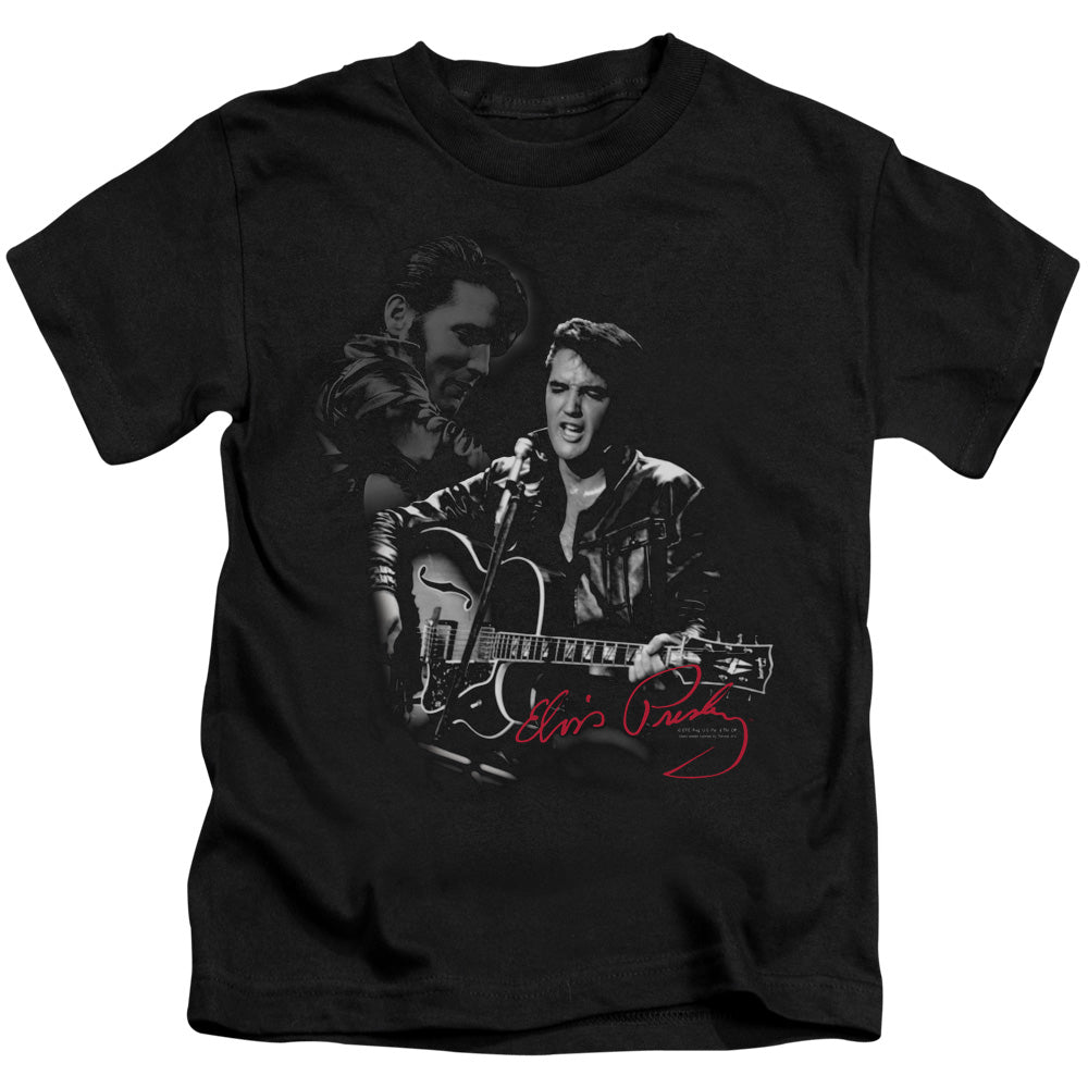 Elvis Presley Show Stopper Juvenile Kids Youth T Shirt Black Officially Licensed