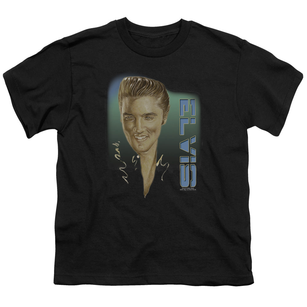 Elvis Presley Elvis 56 Kids Youth T Shirt Black Officially Licensed