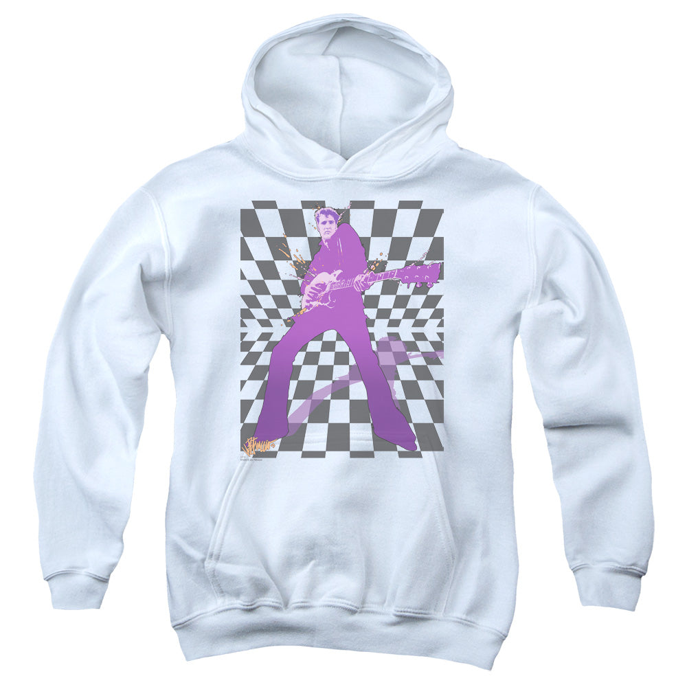 Elvis Presley Lets Rock Kids Youth Hoodie White Officially Licensed