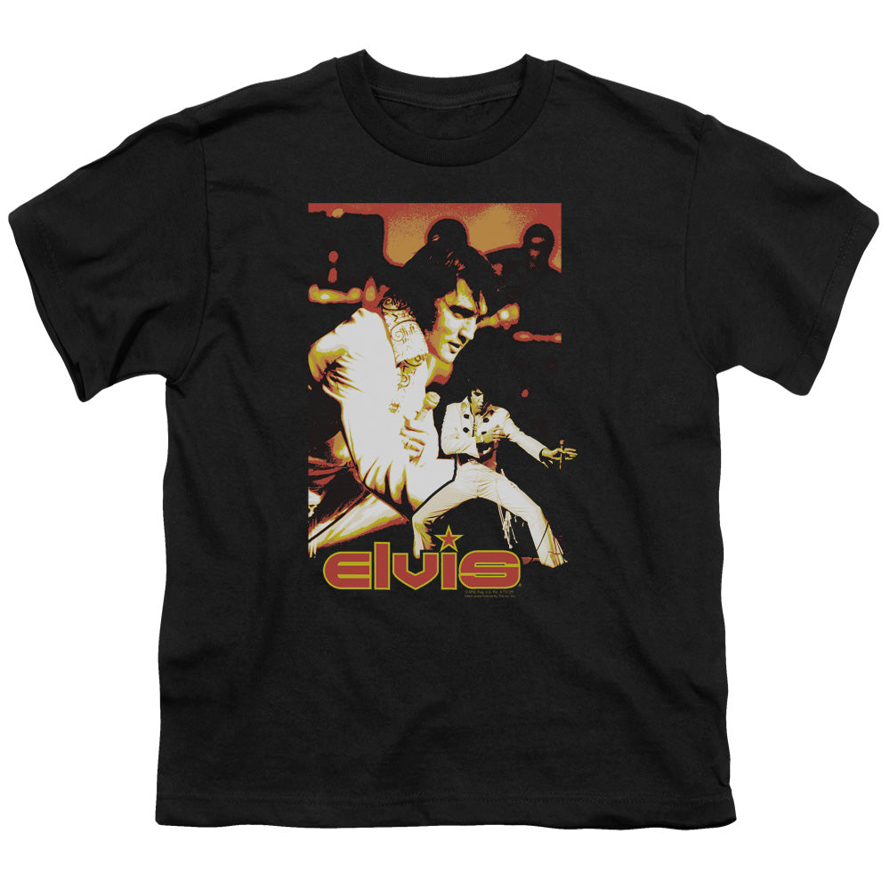 Elvis Presley Showman Kids Youth T Shirt Black Officially Licensed