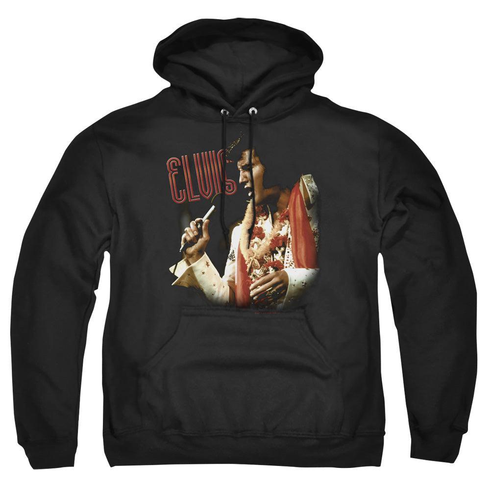 Elvis Presley Soulful Mens Hoodie Black Officially Licensed