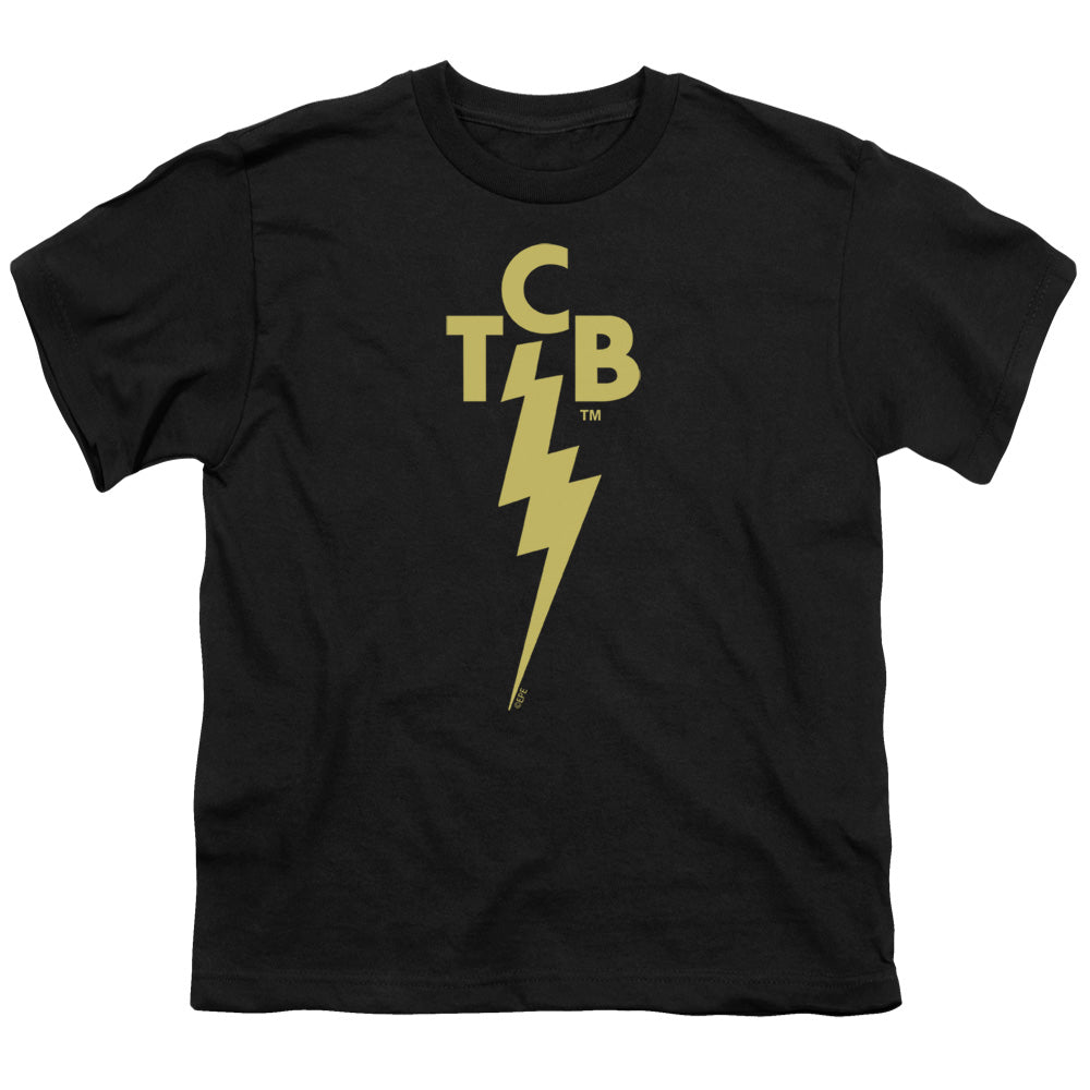 Elvis Presley Tcb Logo Kids Youth T Shirt Black Officially Licensed
