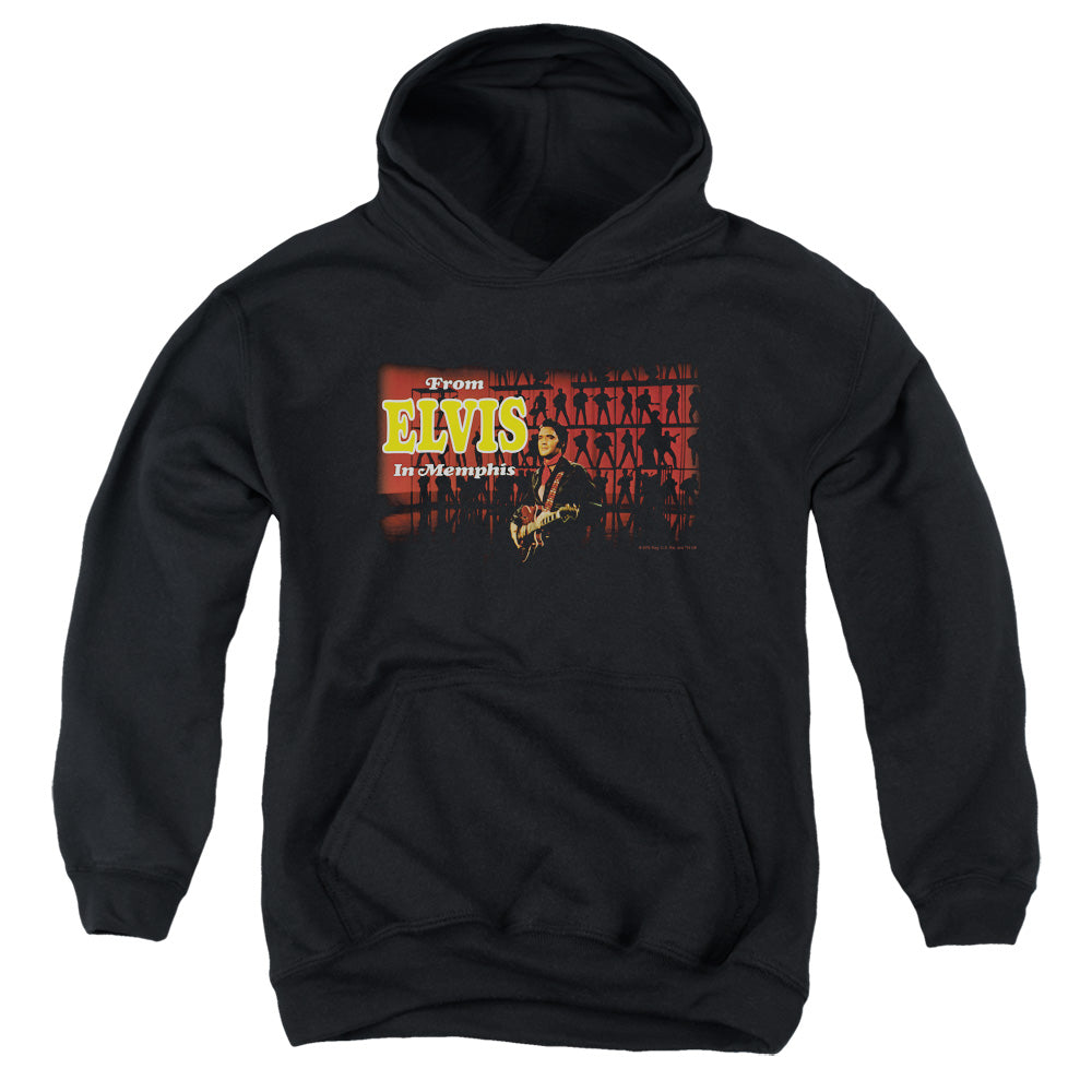 Elvis Presley From Elvis in Memphis Kids Youth Hoodie Black Officially Licensed