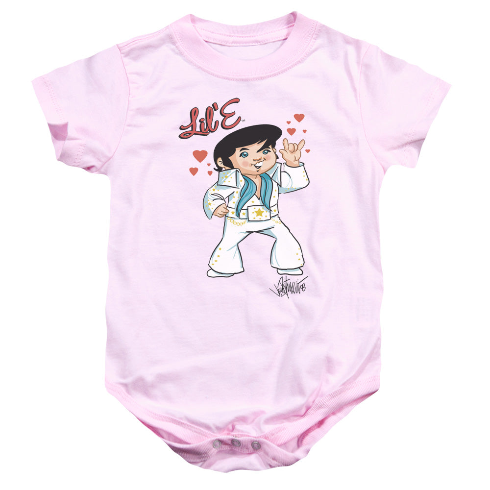 Elvis Presley Lil E Infant Baby Snapsuit Pink Officially Licensed