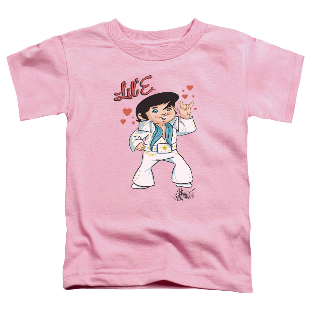 Elvis Presley Lil E Toddler Kids Youth T Shirt Pink Officially Licensed