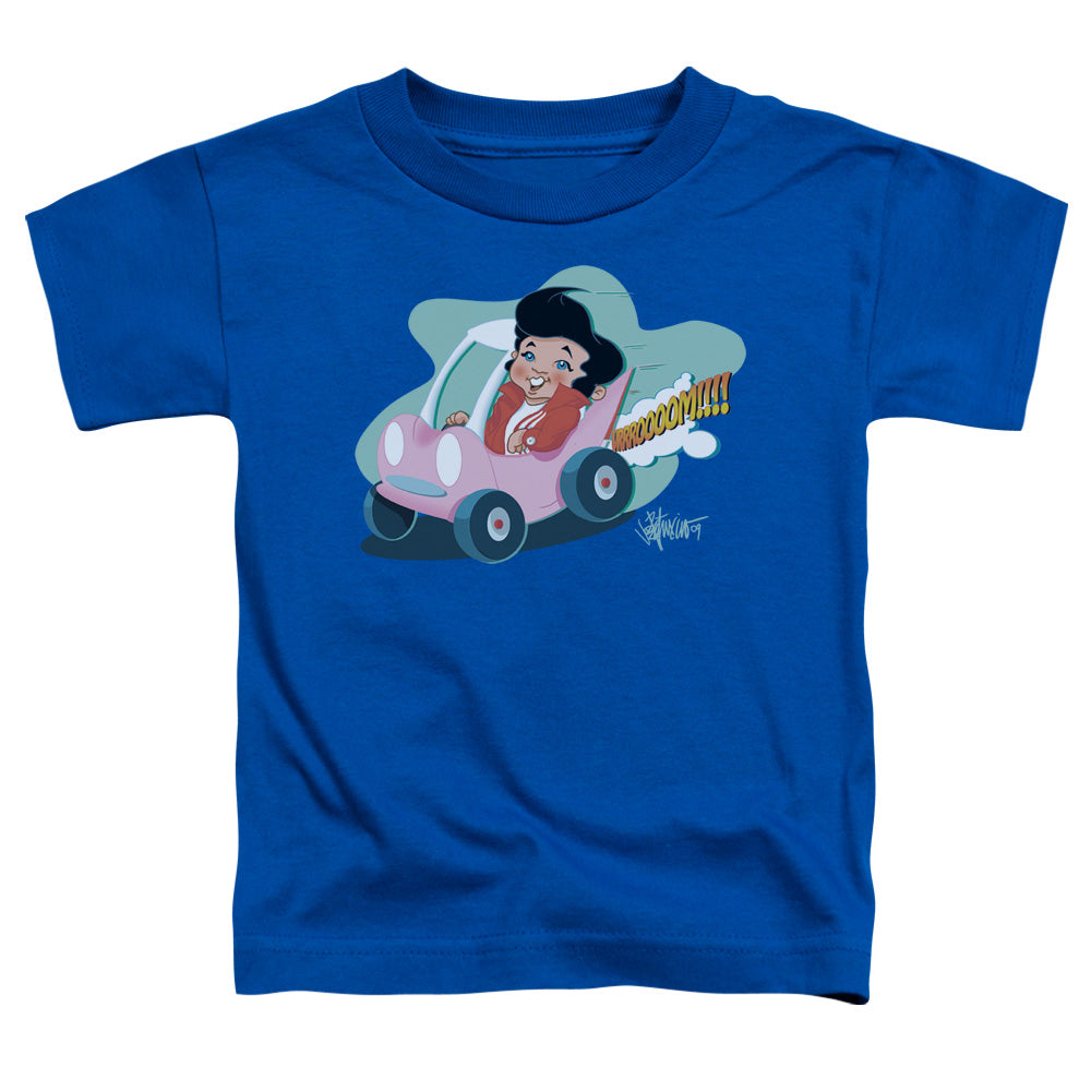 Elvis Presley Speedway Toddler Kids Youth T Shirt Royal Blue Officially Licensed