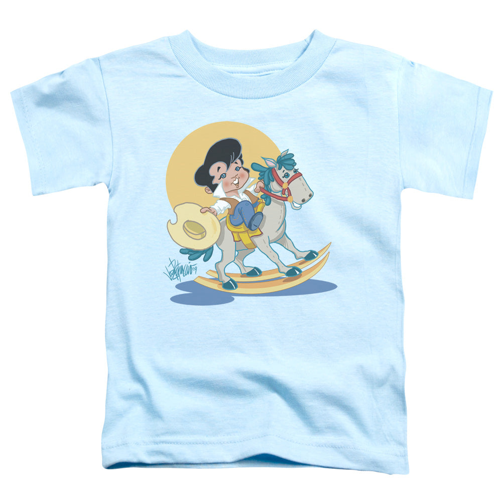 Elvis Presley Yip E Toddler Kids Youth T Shirt Light Blue Officially Licensed