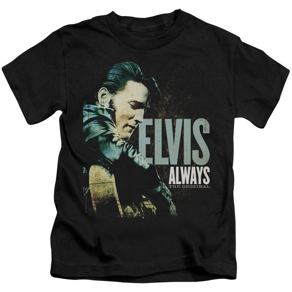 Elvis Presley Always the Original Juvenile Kids Youth T Shirt Black Officially Licensed