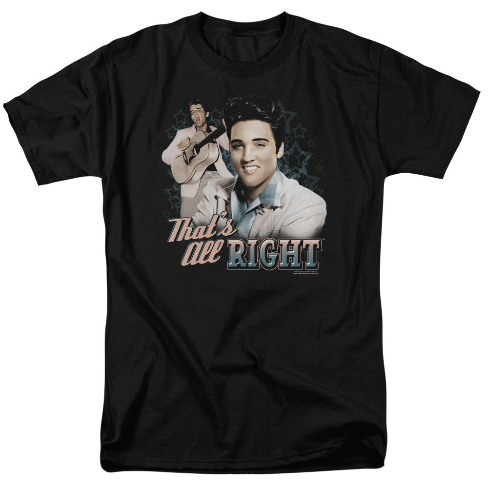 Elvis Presley Thats All Right Mens T Shirt Black Officially Licensed
