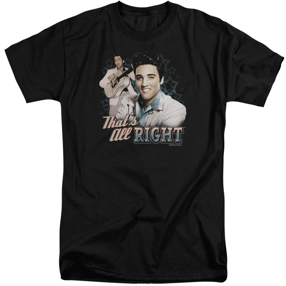 Elvis Presley Thats All Right Mens Tall T Shirt Black Officially Licensed