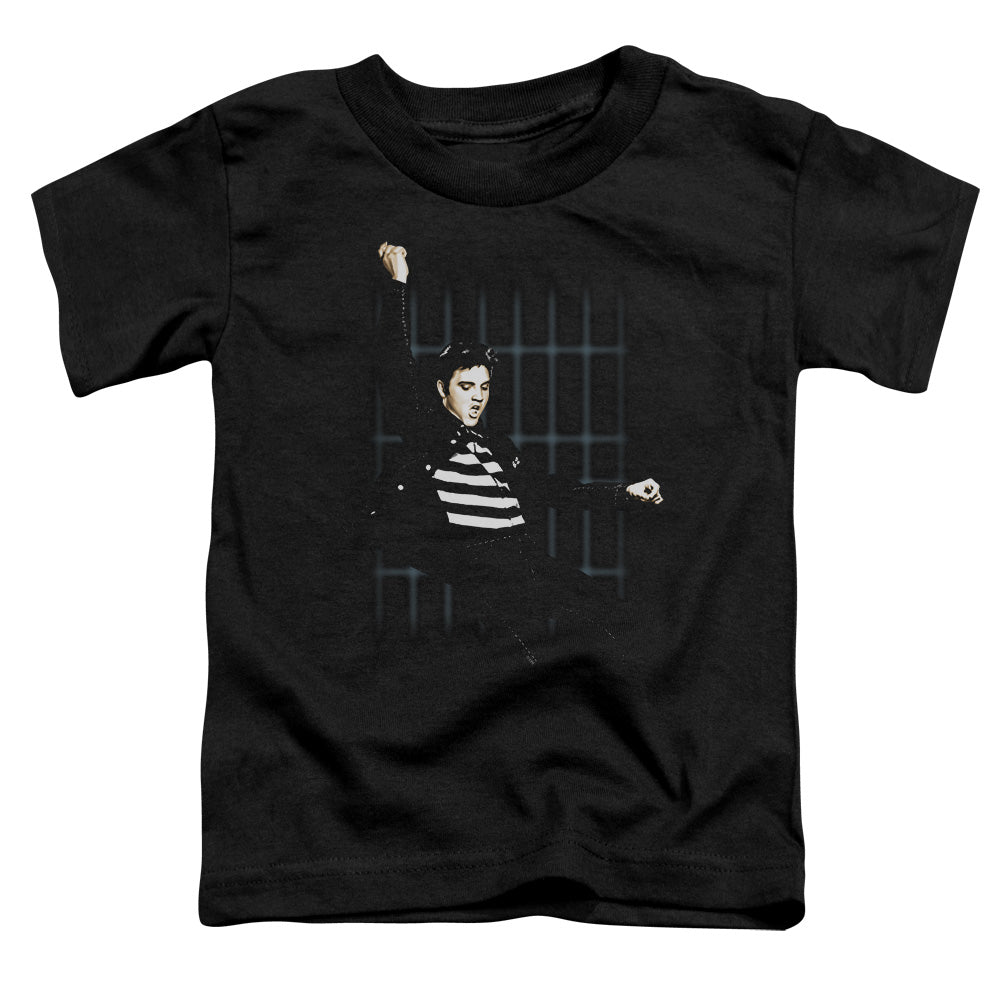 Elvis Presley Blue Bars Toddler Kids Youth T Shirt Black Officially Licensed