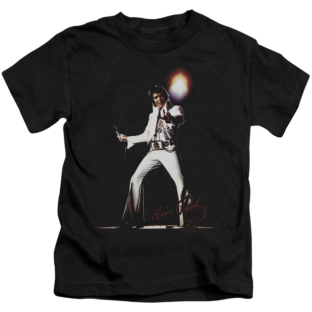 Elvis Presley Glorious Juvenile Kids Youth T Shirt Black Officially Licensed