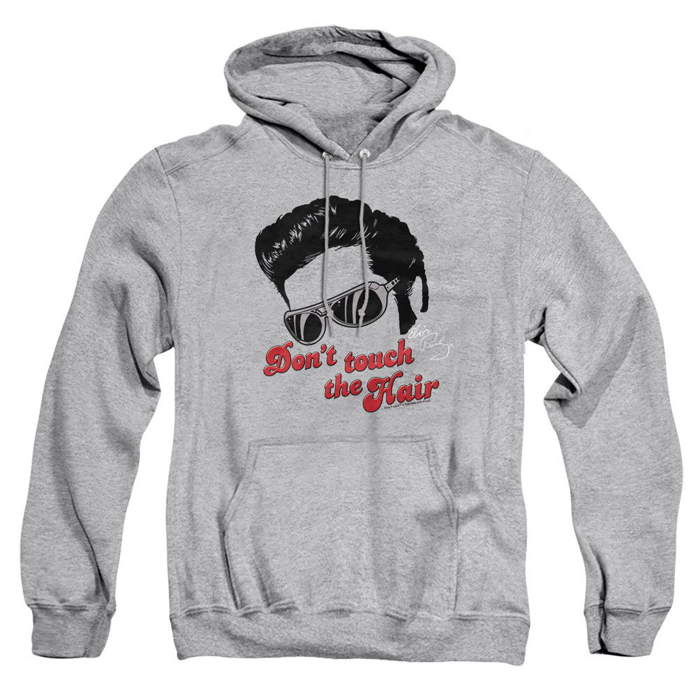 Elvis Presley Dont Touch The Hair 2 Mens Hoodie Athletic Heather Officially Licensed