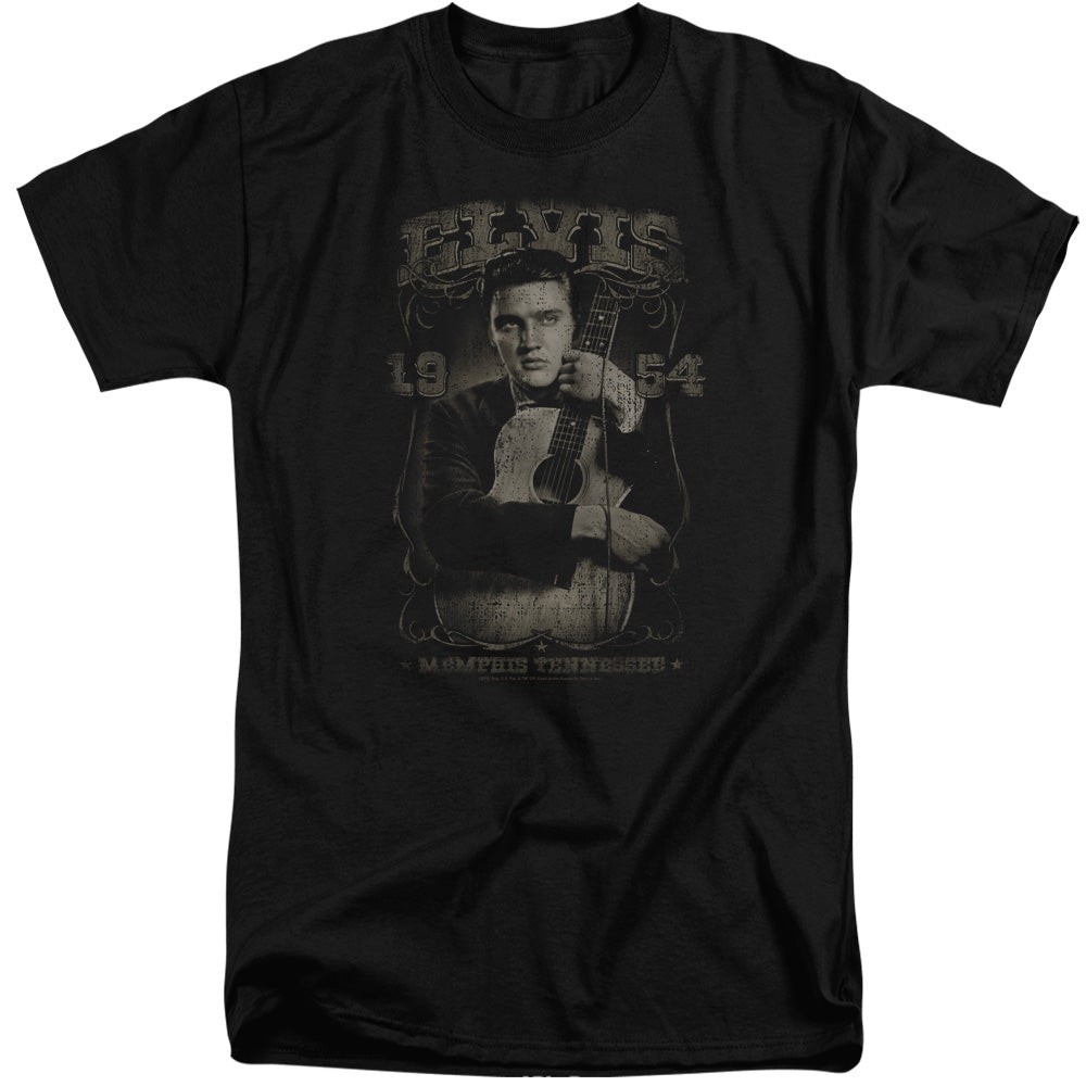Elvis Presley 1954 Mens Tall T Shirt Black Officially Licensed