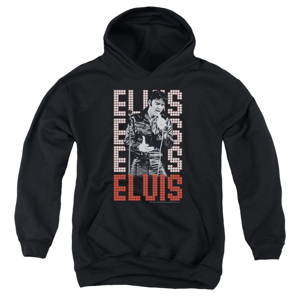 Elvis Presley 1968 Kids Youth Hoodie Black Officially Licensed