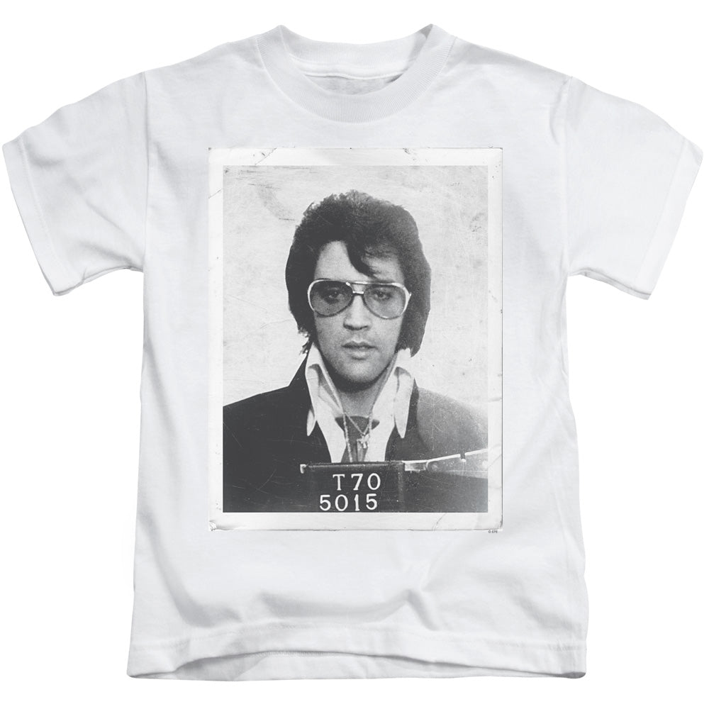 Elvis Presley Framed Juvenile Kids Youth T Shirt White Officially Licensed