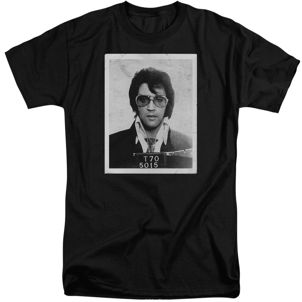 Elvis Presley Framed Mens Tall T Shirt Black Officially Licensed