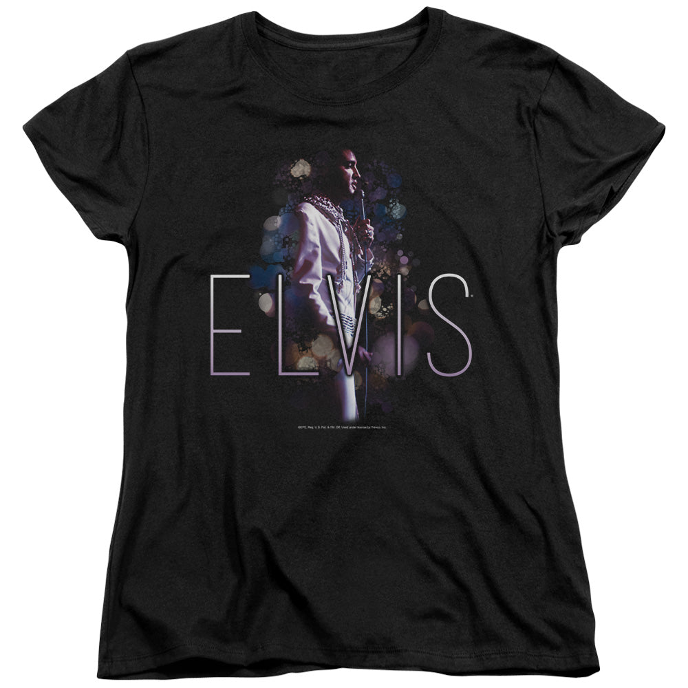 Elvis Presley Dream State Womens T Shirt Black Officially Licensed