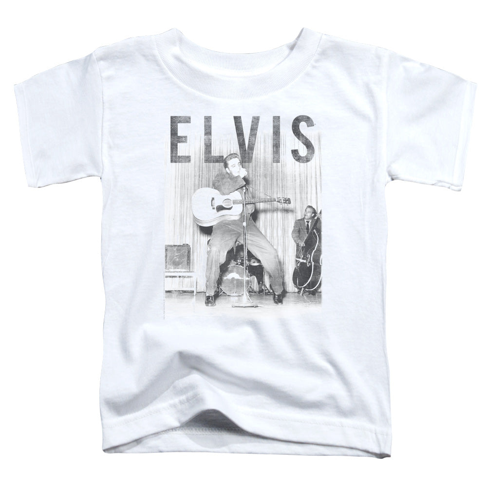 Elvis Presley With the Band Toddler Kids Youth T Shirt White Officially Licensed