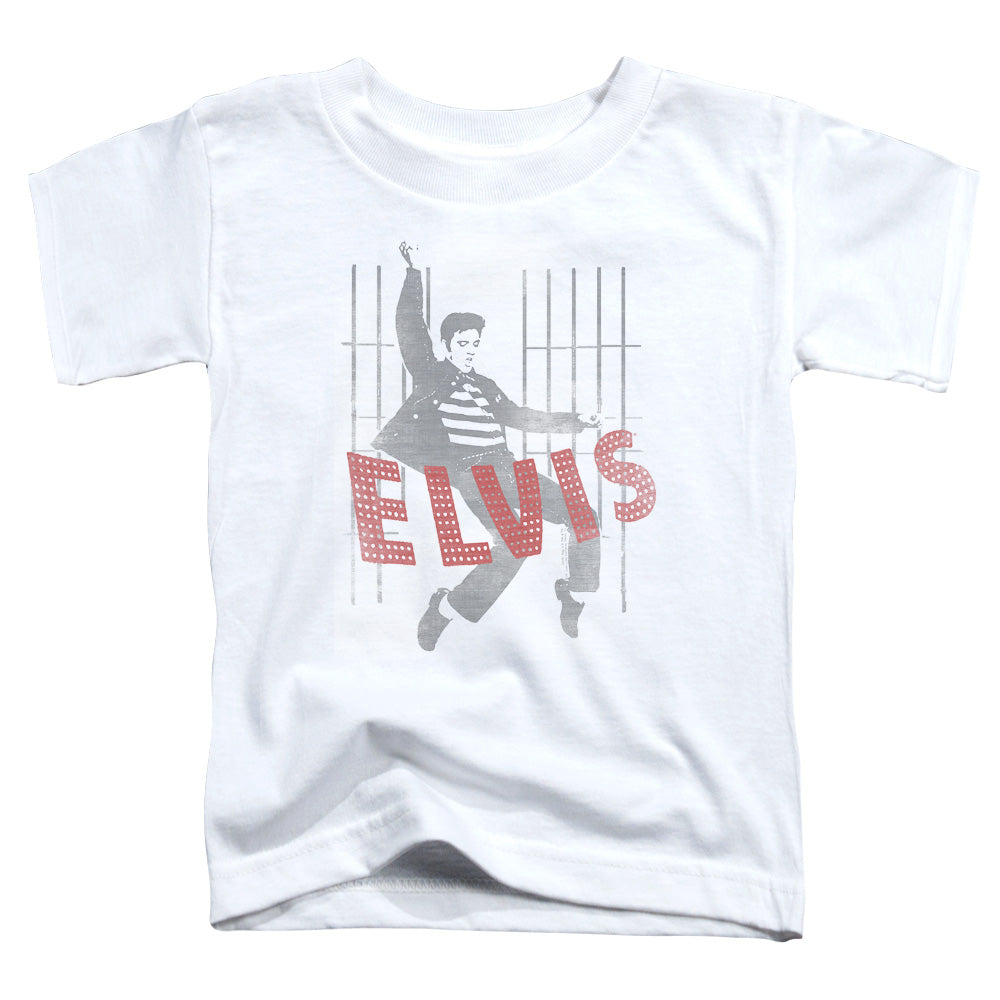 Elvis Presley Iconic Pose Toddler Kids Youth T Shirt White Officially Licensed