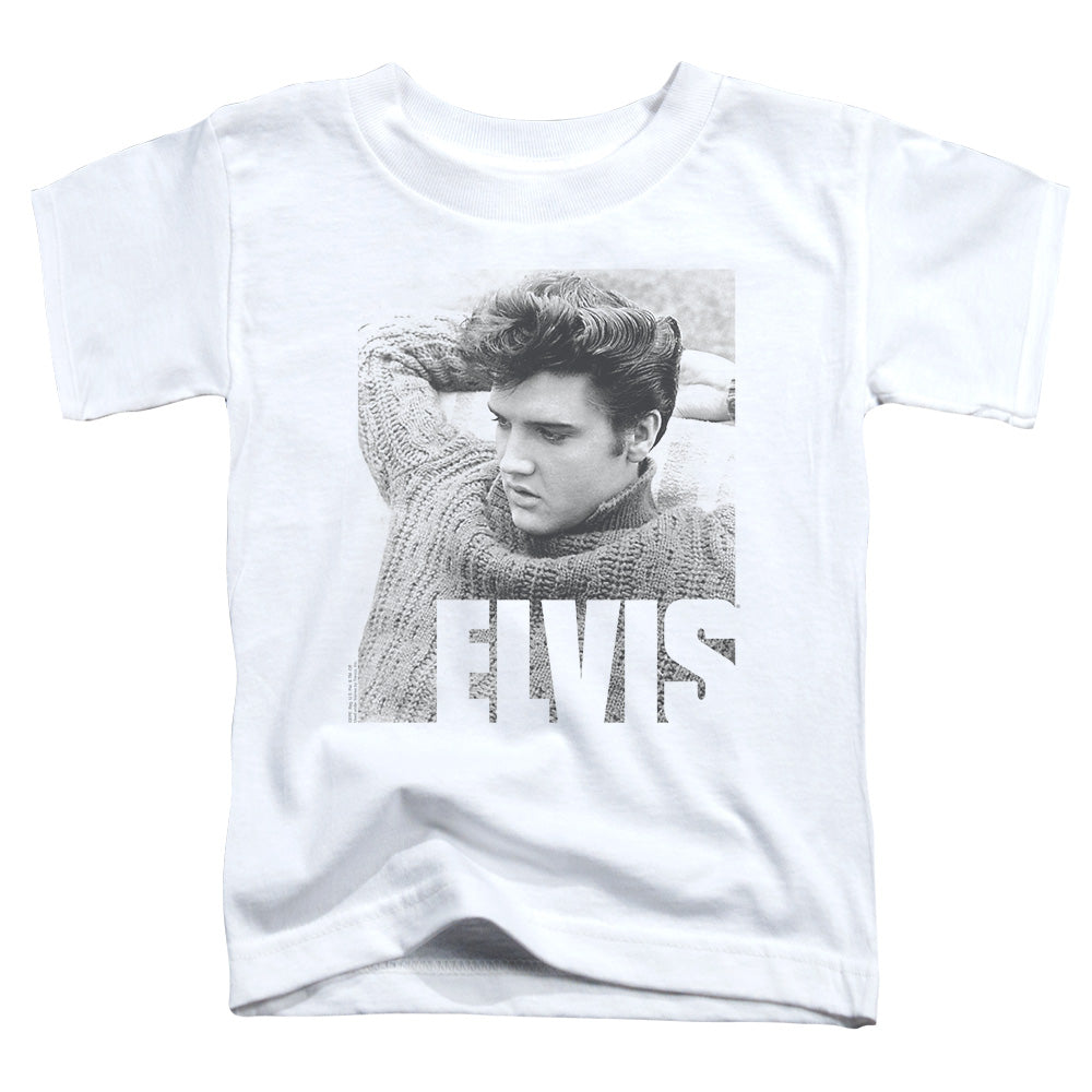 Elvis Presley Relaxing Toddler Kids Youth T Shirt White Officially Licensed