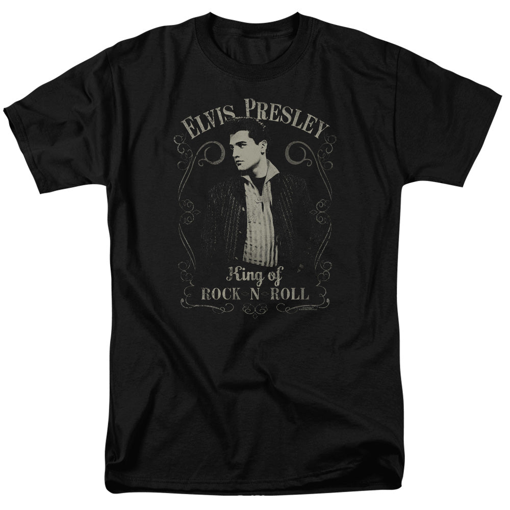 Elvis Presley Rock Legend Mens T Shirt Black Officially Licensed