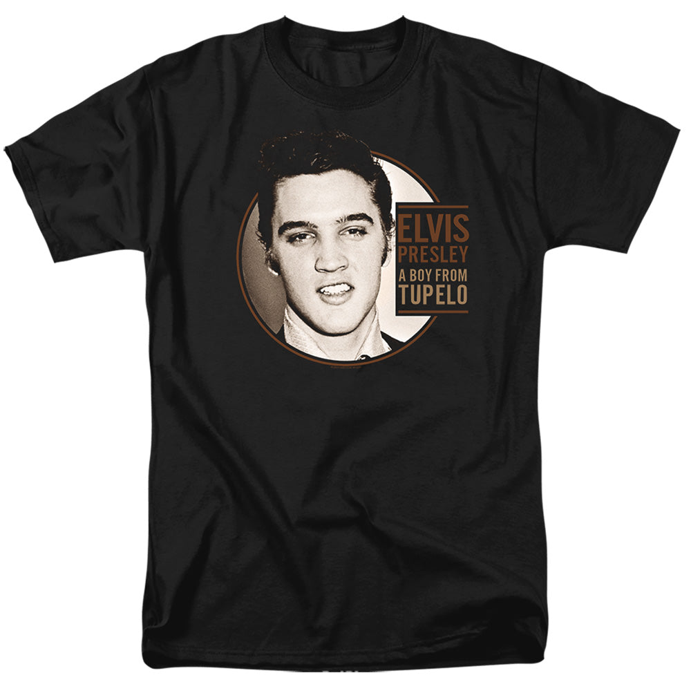 Elvis Presley Tupelo Mens T Shirt Black Officially Licensed